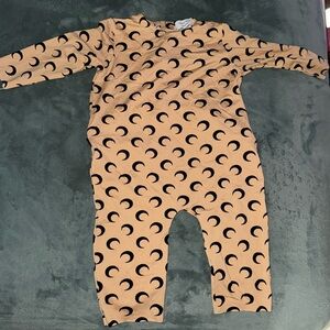 Marine Serre baby bodysuit